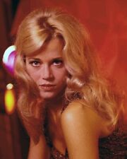 Jane Fonda Barbarella era Sexy Seductive Gaze Glamour Portrait 8x10 Photo picture