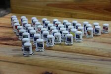 50 States Porcelain Thimble Set Brand New Made by Finact Collectibles picture