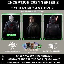 Topps Star Wars Card Trader Inception 2024 Series 2 YOU PICK any EPIC Card (s) picture
