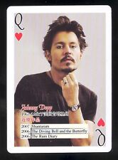 Johnny Depp Hollywood Movie Film Star Playing Trading Card picture