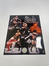 Vintage WWF THE ROCK Unsigned 8x10 Dwayne Johnson World Wrestling Federation Oem picture