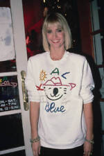 Olivia Newton-John wearing a Koala Blue sweatshirt She co-founded - Old Photo picture