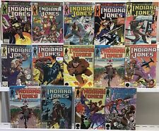Marvel Comics The Further Adventures of Indiana Jones Comic Book Lot of 15 picture