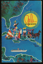 1960s S.S.NEW BAHAMA STAR CRUISE LINE FAREWELL DINNER MENU SHIP SANK 1979 15-13 picture