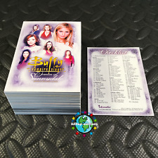BUFFY THE VAMPIRE SLAYER WOMEN OF SUNNYDALE 90-CARD SET +WRAPPER 2004 INKWORKS picture