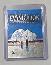 Neon Genesis Evangelion Platinum Plated Artist Signed “Anime Classic”  Card 1/1 picture