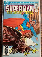 Superman: The Secret Years #4 Newsstand in Very Fine condition. DC comics [g. picture
