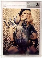 MADONNA Authentic Signed Autographed 8x10 Photo PSA/DNA & Beckett BAS Slabbed picture