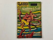 CLASSICS ILLUSTRATED #56 Toilers of the Sea HRN 55 Golden Age Comic FN+ 6.5 picture