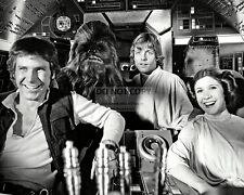 HARRISON FORD, MARK HAMILL & CARRIE FISHER - 8X10 PUBLICITY PHOTO (ZZ-659) picture