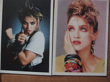 MADONNA Lot of 2 15X10 Unwritten Postcards picture