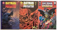 Batman Versus Predator #1 #2 Batman Versus Predator II  Bloodmatch #4 Lot picture