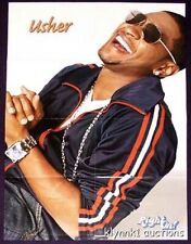 Usher - 3 Magazine Wall POSTERS Lot 230A Brian Hooks Chico P Diddy on back picture