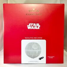 Hallmark Keepsake Star Wars A New Hope Collection Death Star Musical Tree Topper picture