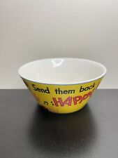 Kellogg's Corn Flakes “ Send Them Back Happy” 2005 Vintage Cereal Bowl picture