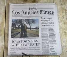 Los Angeles LA Times Newspaper Sunday February 2, 2020 Kobe Bryant New picture