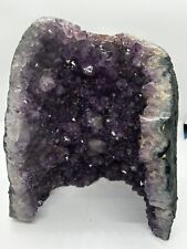 7.94 Lb 3601.52g Natural Geode Amethyst Cluster Freestanding 8” X 4” X 9.5” picture