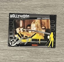 Uma Thurman Kill Bill signed Custom Card Autograph SWAU COA Auto picture
