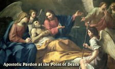Apostolic Pardon at the Point of Death, LAMINATED, Prayer Card, 3-pack picture