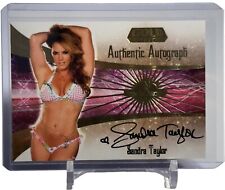 Sandra Taylor 2007 Bench Warmer Gold Edition Authentic Autograph Card 15 Of 30 picture