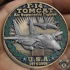 F-14 Tomcat US Navy Fighter USA Cold War Combatants Military Challenge Coin picture