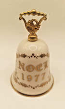 VINTAGE 1977 NOEL CHRISTMAS BELL - GORHAM FINE CHINA picture