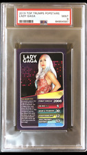 Lady Gaga 2015 Top Trumps Pop Stars PSA 9 Mint Music Celebrity Card picture