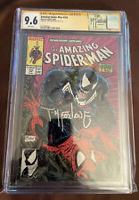 Amazing Spider-Man #316 CGC 9.6 -1st Full Venom Cover SS by Todd McFarlane picture