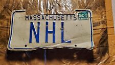 Vintage Massachusetts License Plate - Dec. 1970, Personalized 