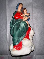 1987 Raphael's Madonna Di Foligno Franklin Mint Ceramic Figurine Statue Vatican picture