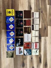 Vintage Matchbook Unstruck Retro Match Book Hotels 25 Collectible Tobacco picture