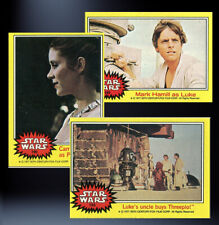 1977 TOPPS STAR WARS Trading Cards -YELLOW Series 3 - U Pick Complete Your Set picture