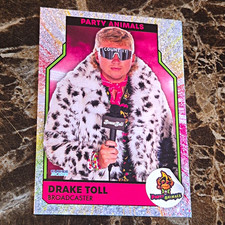 Party Animals Drake Toll Broadcaster Banana Ball Card 2026 Regular picture