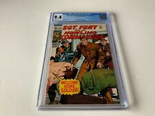 SGT FURY AND HIS HOWLING COMMANDOS 68 CGC 9.4 WELCOME HOME MARVEL COMICS 1969 picture