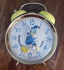 Vintage Disney Donald Duck Bradley Wind Up Alarm Clock  picture