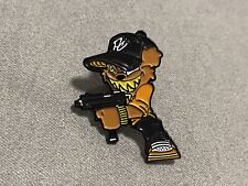 Pinzcity Orange Shooter Scare Bear Hat Pin Limited picture