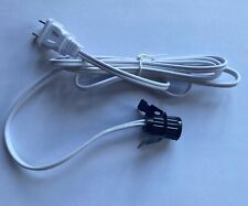 Blow Mold Replacement C7 Light Cord 6 Ft Christmas Village Houses New Ships USA picture