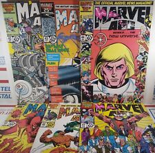 💥 MARVEL AGE #42 43 44 45 46 47 NEW UNIVERSE X-Men FANTASTIC FOUR Mephisto VF picture