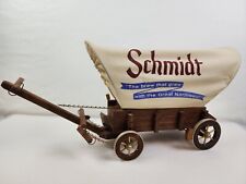 VINTAGE Schmidt Beer Covered Wagon 