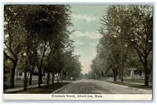 1910 Fountain Street Exterior Street Road Albert Lea Minnesota Vintage Postcard picture