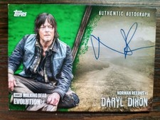 2017 AMC WALKING DEAD EVOLUTION NORMAN REEDUS as DARYL DIXON AUTO A-NOR picture