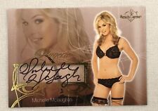2013 Benchwarmer Hobby Michelle Mclaughlin Autograph Lingerie Card Bench Warmer picture