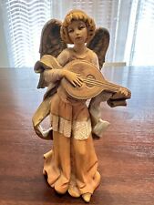 Fontanini Simonetti Color Angel With Mandolin Figurine  Depose Italy 252 ,6” picture