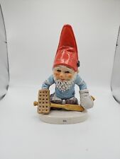Vintage Goebel Germany Gil Co-Boy Gnome Hockey Goalie Porcelain  1977 *Mint* 6.5 picture