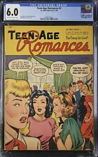 Teen-age Romances #1 (St. John, 1949) CGC 6.0 Matt Baker Cover Rare Beauty picture