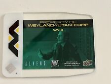 Upper Deck Aliens Property Of Weyland Corp Door key Spunkmeyer picture