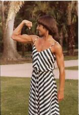 FEMALE BODYBUILDER 80's 90's FOUND PHOTO Color MUCLE WOMAN Original EN 19 4 R picture