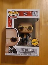 Funko Pop The Rock 46 WWE Limited Edition CHASE Wrestling Vinyl Figure. picture