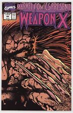 Marvel Comics Presents 84 1991 NM Wolverine Weapon X Origin picture