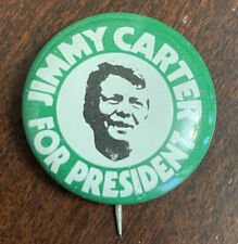 VINTAGE 1976 Jimmy Carter for President Political Campaign Pin Pinback Button picture